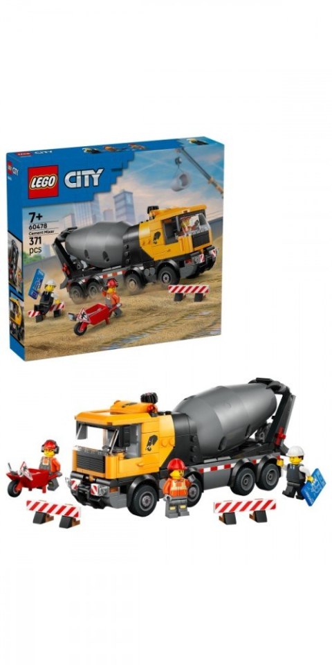 Klocki city 60478 betoniarka LEGO