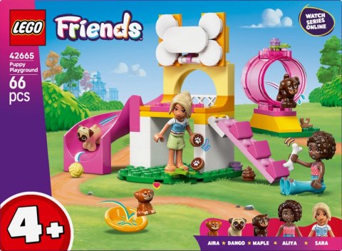 Klocki friends 42665 plac zabaw dla szczeniaczków LEGO
