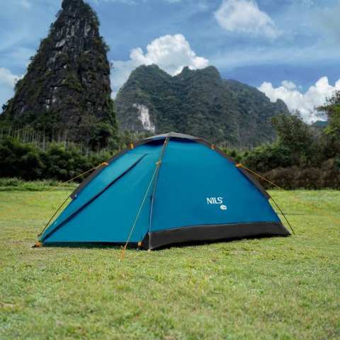NC6033 NAMIOT KEMPINGOWY JASNO SZARO-NIEBIESKI NIGHTFALL NILS CAMP