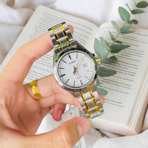 Casio ZEGAREK DAMSKI CASIO LTP-1308SG-7AVDF (zd605c) + BOX
