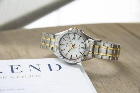 Casio ZEGAREK DAMSKI CASIO LTP-1308SG-7AVDF (zd605c) + BOX