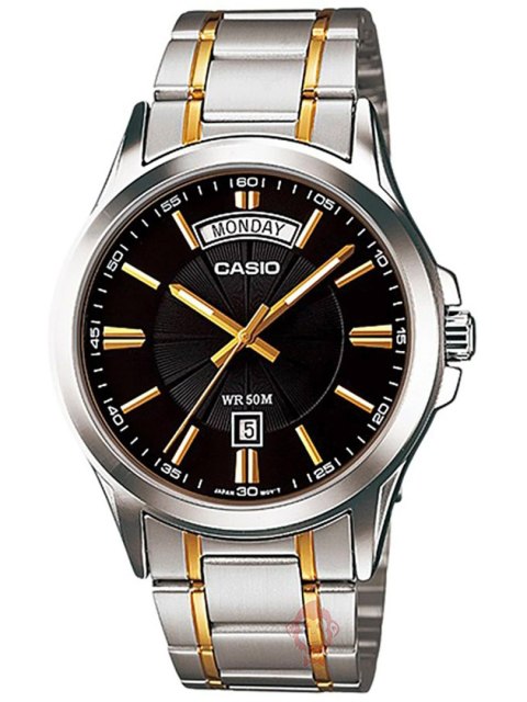 Casio ZEGAREK MĘSKI CASIO MTP-1381G-1A (zd191d) + BOX