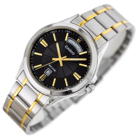 Casio ZEGAREK MĘSKI CASIO MTP-1381G-1A (zd191d) + BOX