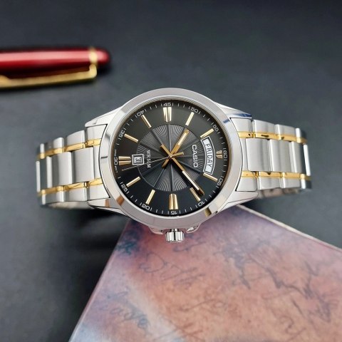 Casio ZEGAREK MĘSKI CASIO MTP-1381G-1A (zd191d) + BOX