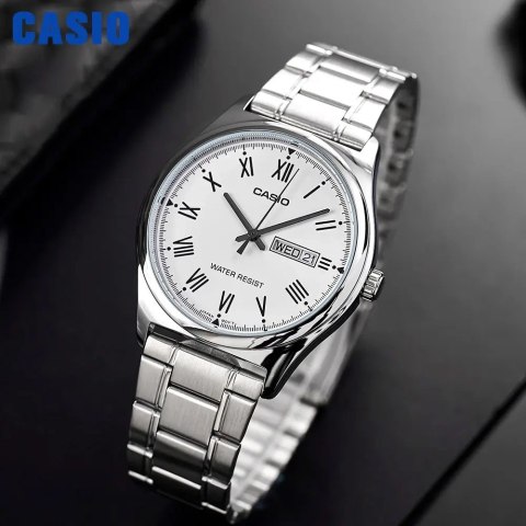 Casio ZEGAREK MĘSKI CASIO MTP-V006D-7B (zd210j) + BOX