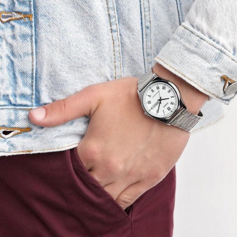 Casio ZEGAREK MĘSKI CASIO MTP-V006D-7B (zd210j) + BOX