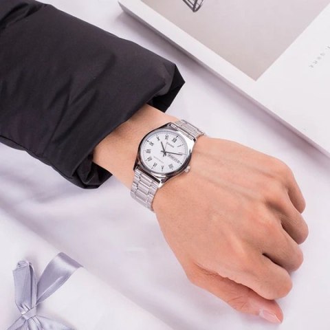 Casio ZEGAREK MĘSKI CASIO MTP-V006D-7B (zd210j) + BOX