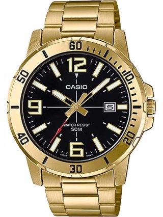 Casio ZEGAREK MĘSKI CASIO MTP-VD01G-1B + BOX