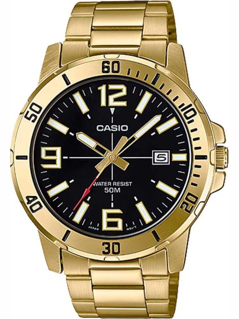 Casio ZEGAREK MĘSKI CASIO MTP-VD01G-1B + BOX