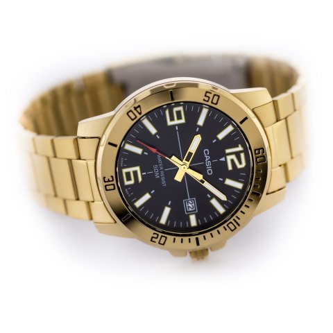 Casio ZEGAREK MĘSKI CASIO MTP-VD01G-1B + BOX