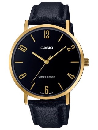 Casio ZEGAREK MĘSKI CASIO MTP-VT01GL-1B2 + BOX
