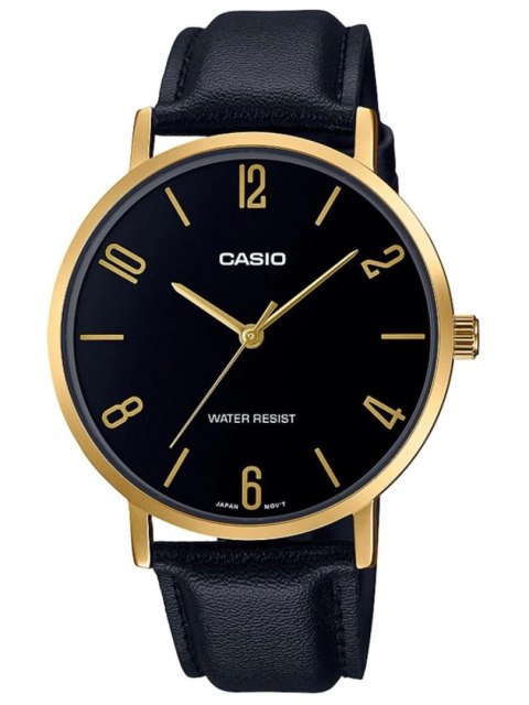 Casio ZEGAREK MĘSKI CASIO MTP-VT01GL-1B2 + BOX