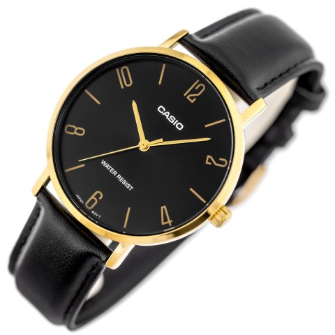 Casio ZEGAREK MĘSKI CASIO MTP-VT01GL-1B2 + BOX