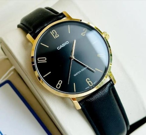 Casio ZEGAREK MĘSKI CASIO MTP-VT01GL-1B2 + BOX