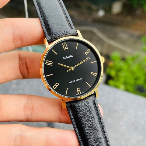 Casio ZEGAREK MĘSKI CASIO MTP-VT01GL-1B2 + BOX