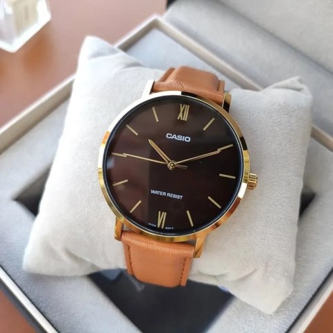 Casio ZEGAREK MĘSKI CASIO MTP-VT01GL-5B + BOX (zd165j)