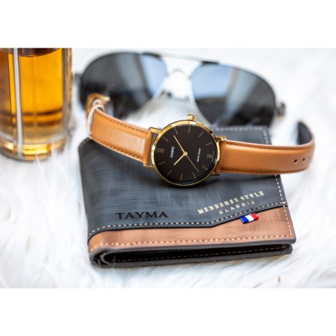 Casio ZEGAREK MĘSKI CASIO MTP-VT01GL-5B + BOX (zd165j)