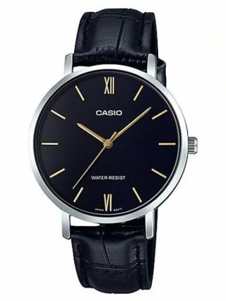 Casio ZEGAREK MĘSKI CASIO MTP-VT01L-1B + BOX (zd165g)