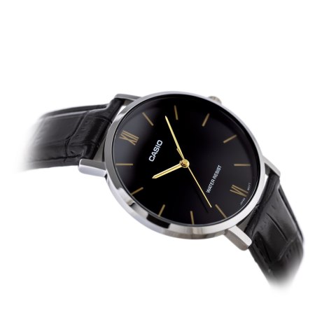 Casio ZEGAREK MĘSKI CASIO MTP-VT01L-1B + BOX (zd165g)