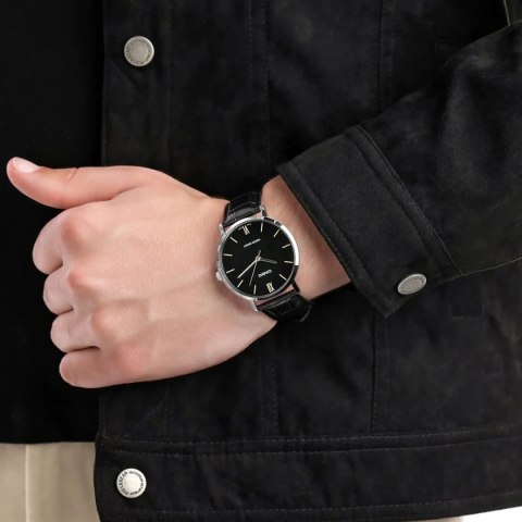 Casio ZEGAREK MĘSKI CASIO MTP-VT01L-1B + BOX (zd165g)