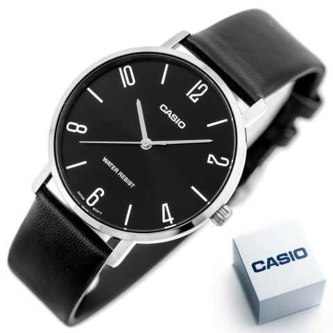 Casio ZEGAREK MĘSKI CASIO MTP-VT01L-1B2 + BOX (zd165k)