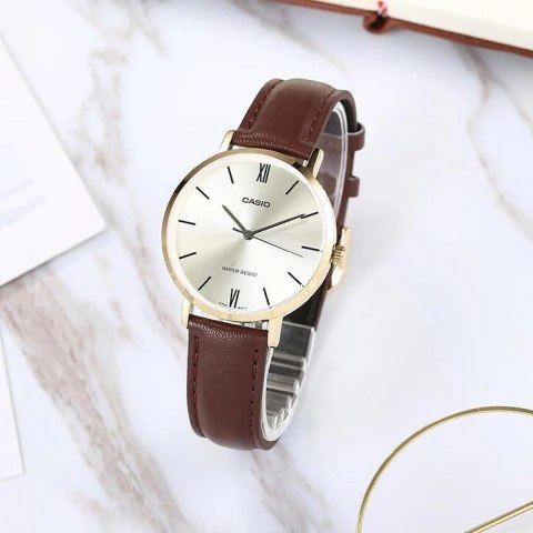 Casio Zegarek Damski Casio LTP-VT01GL-9B + BOX
