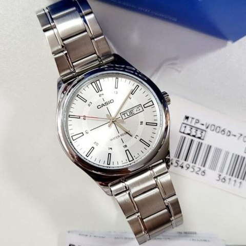 Casio Zegarek Męski Casio MTP-V006D-7CUDF + BOX