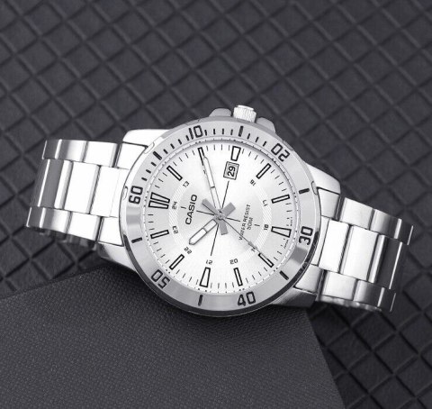 Casio Zegarek Męski Casio MTP-VD01D-7CVUDF (zd185k) + BOX