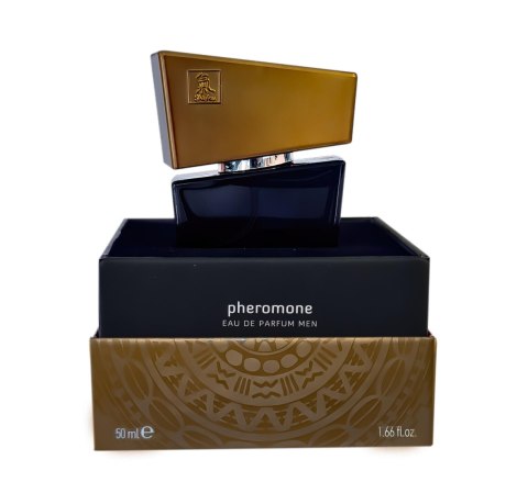 Perfumy feromonowe Shiatsu męskie szare Hot 50 ml