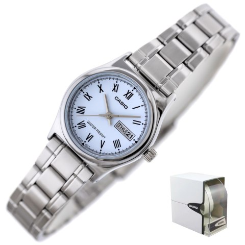 Casio ZEGAREK DAMSKI CASIO LTP-V006D-2B (zd587j) + BOX