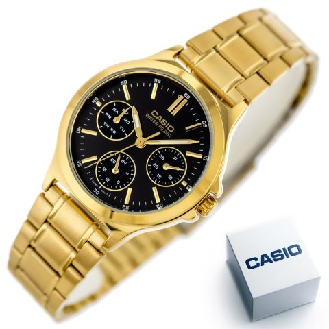 Casio ZEGAREK DAMSKI CASIO LTP-V300G-1AUDF (zd566e) + BOX
