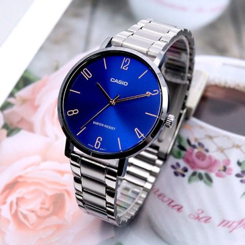 Casio ZEGAREK DAMSKI CASIO LTP-VT01D-2B2 (zd613f) + BOX