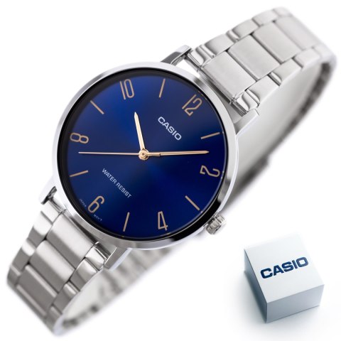 Casio ZEGAREK DAMSKI CASIO LTP-VT01D-2B2 (zd613f) + BOX