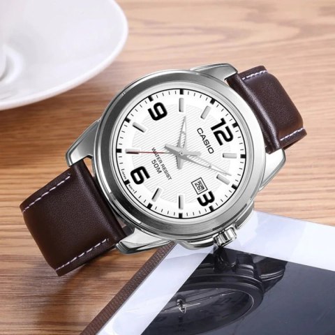 Casio ZEGAREK MĘSKI CASIO MTP-1314L-7AVEF (zd189a) + BOX