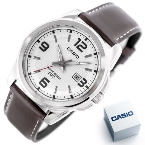 Casio ZEGAREK MĘSKI CASIO MTP-1314L-7AVEF (zd189a) + BOX
