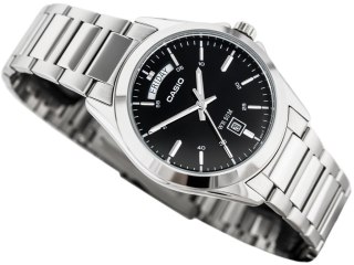 Casio ZEGAREK MĘSKI CASIO MTP-1370D-1A1V (zd025b) + BOX
