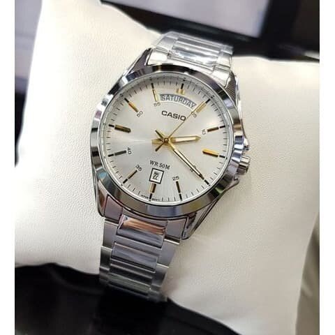 Casio ZEGAREK MĘSKI CASIO MTP-1370D-7A2V (zd025d) + BOX