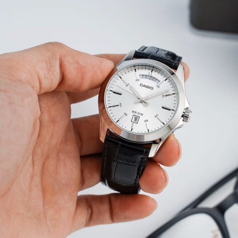 Casio ZEGAREK MĘSKI CASIO MTP-1370L 7AVDF (zd116a) + BOX