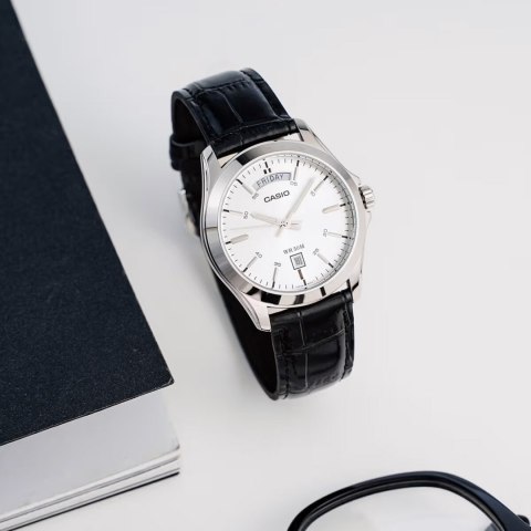 Casio ZEGAREK MĘSKI CASIO MTP-1370L 7AVDF (zd116a) + BOX