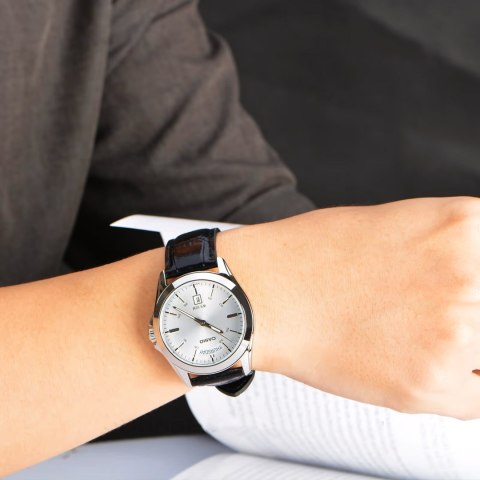Casio ZEGAREK MĘSKI CASIO MTP-1370L 7AVDF (zd116a) + BOX