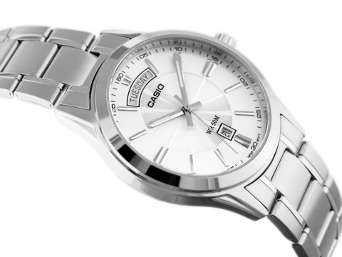 Casio ZEGAREK MĘSKI CASIO MTP-1381D-7AVDF (zd076b) + BOX