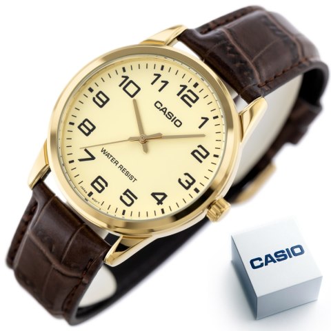 Casio ZEGAREK MĘSKI CASIO MTP-V001GL-9B (zd080e) + BOX