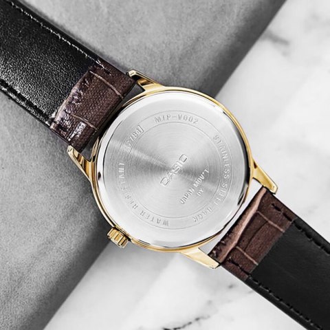 Casio ZEGAREK MĘSKI CASIO MTP-V002GL-1B + BOX