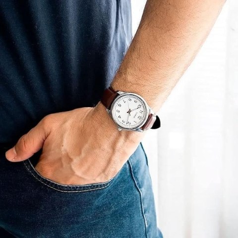 Casio ZEGAREK MĘSKI CASIO MTP-V005L-7B4 (zd066f) + BOX
