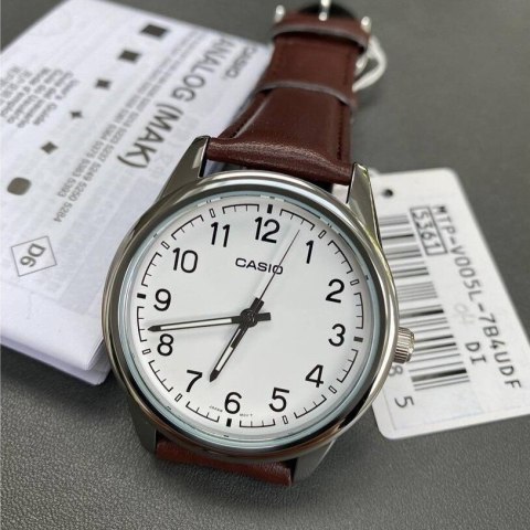 Casio ZEGAREK MĘSKI CASIO MTP-V005L-7B4 (zd066f) + BOX