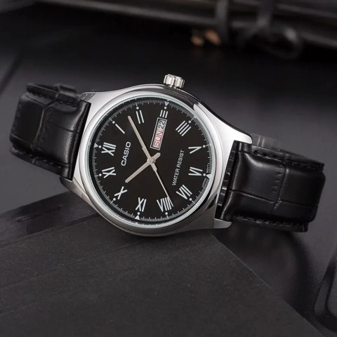 Casio ZEGAREK MĘSKI CASIO MTP-V006L-1B (zd210a) + BOX