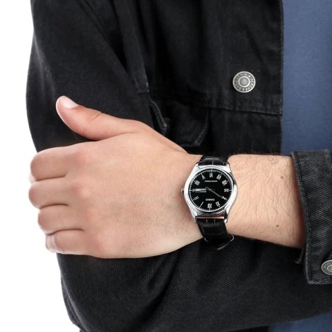 Casio ZEGAREK MĘSKI CASIO MTP-V006L-1B (zd210a) + BOX
