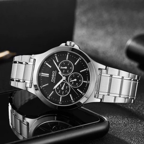 Casio ZEGAREK MĘSKI CASIO MTP-V300D-1A + BOX