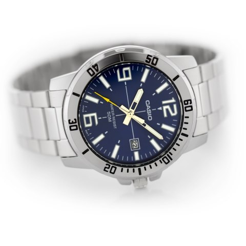Casio ZEGAREK MĘSKI CASIO MTP-VD01D-2B (zd175a) + BOX