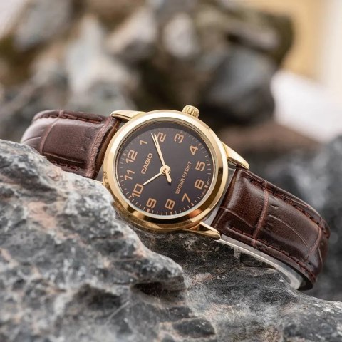Casio Zegarek Casio Damski Collection LTP-V001GL-1B + BOX